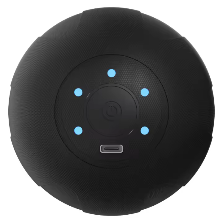 Bola de masaje de fascia eléctrica, bola de relajación muscular, deportes, pelota de Yoga, columna cervical, cintura, pie, masajeador de meridiano - 1
