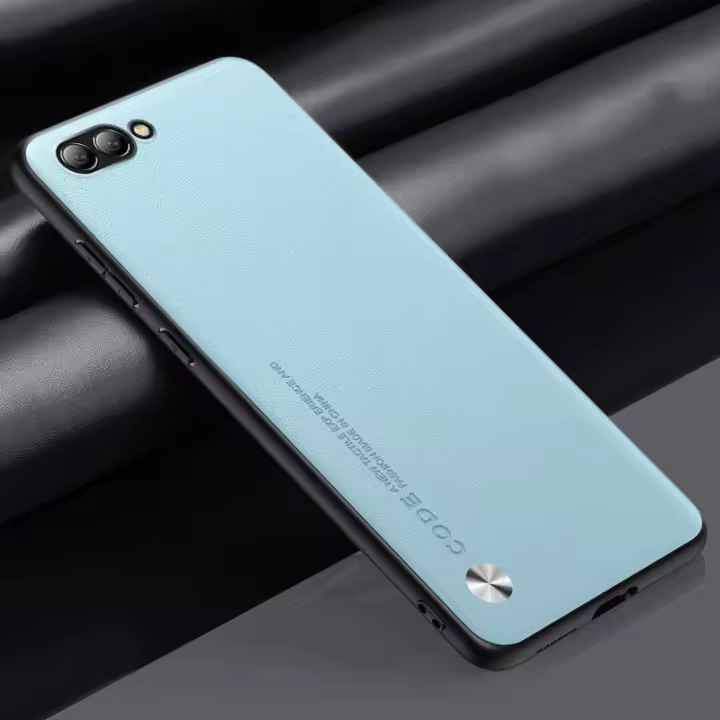 Funda de Lujo de Cuero PU para Honor 10 Cubierta Trasera Mate de Silicona a Prueba de Golpes - 1