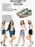 Aumento de altura interior 2 cm zapatos de lona clásicos verano 2025 nuevos zapatos de junta a juego de color casual de suela gruesa pequeños zapatos blancos versátiles - details 3