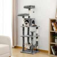 Árbol Rascador para Gatos de 46x46x154 cm - details 1