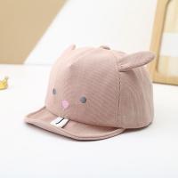 Gorro de béisbol con animales para bebé, gorro ajustable de Color sólido con dibujos animados para bebé, gorra con visera, transpirable, cómodo, sombreros para el sol para niños al aire libre - details 2