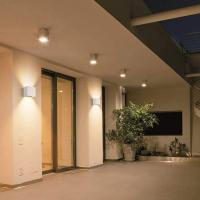 Aplique Pared Exterior, 12W Impermeable IP65 Lampara de pared Interior Exterior Luz Cálida 3000K 1000 lm Ángulo ajustable Lámpara Pared Blanco para Porche Salón Dormitorio - details 23