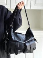 Bolso cruzado retro americano Bolso de moto grande para mujeres Diseño de hombro único - details 5