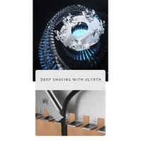 Afeitadora Eléctrica Resistente al Agua Máquina de Afeitar Rotativa con Batería Recargable para Hombres Uso en Húmedo y Seco - details 6