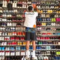 Zapatos para caminar de cuero cómodos e informales para mujer, plantilla de plástico para fútbol y baloncesto, deportes de moda, recién lanzados - details 4