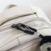 Mochila de campus juvenil para hombres y mujeres,mochila simple de gran capacidad de color sólido, escolar para estudiantes - details 19