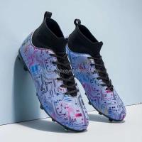 Zapatos de fútbol para interiores/exteriores para hombre, gran oferta, marca deportiva, tacos de fútbol de gran tamaño para niños - details 10