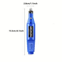 83 piezas Azul Herramienta de Grabado y Pulido de Máquina de Talla, Herramienta de Grabado, Bolígrafo de Molienda para Joyería DIY, Vidrio, Madera y Pulido de Plástico, Versión USB. - details 0