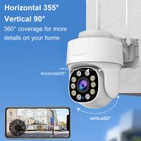 Cámara de Vigilancia Inteligente Tuya Smart 10X Zoom A prueba de agua, Monitorización de Seguridad para el Hogar y Exteriores Función de Seguimiento Automático, Visión Nocturna, Zoom 8.0 a 11.9x, Ángulo de Vista de 131st y Up - details 0