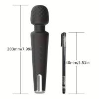 Palo de vibrador de carga magnética de vibración de frecuencia de placer intenso 20 para mujeres Masaje corporal con juguete sexual de 3 velocidades - details 7