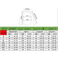 Chaqueta vaquera de color puro para hombre, abrigos informales diarios con solapa de un solo pecho, novedad de verano - details 0
