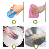 Cepillo de descontaminación para lavar platos, olla de adición de jabón automática, fuerte, respetuoso con el medio ambiente, accesorios de cocina - details 0