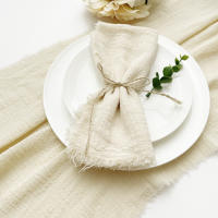 Pañuelos de Gasa Rojos Navideños Desechables 20pcs Tamaño 32x32cm Ideal para Decoración de Mesa de Boda y Fiesta Hechos en China - details 4