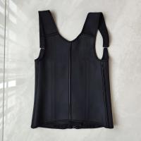 Fajas Colombianas moldeadoras de cuerpo para mujer, chaleco, Tops, entrenador de cintura de doble compresión, corsé con cremallera ajustable y ojos de gancho - details 6