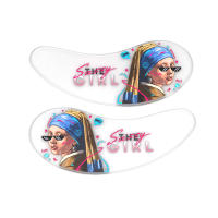 Se pueden reutilizar pegatinas multicolores con silicona elástica y un par de pegatinas para ojos con logotipos, suaves y cómodas. - details 22