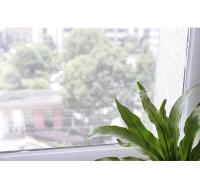 Mosquiteras para ventanas,Pantalla Microperforada Universal para Ventanas , Malla lavable, Ajustable en rojo, Tamaño de la Ventana D - details 7