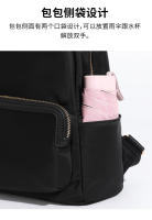 Bolso de moda casual versátil de color sólido, nueva mochila de viaje premium con cremallera, bolso de mujer de lujo ligero. - details 9