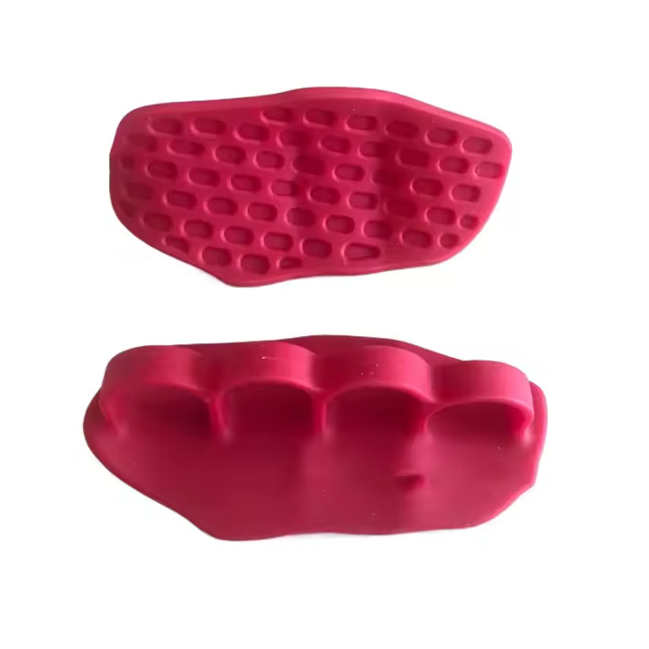 Entrenador de dedos para entrenamiento funcional, protección para manos, empuñaduras de palma, agarre para gimnasia, agarre grueso de silicona para levantamiento de pesas, hombres y mujeres - 1