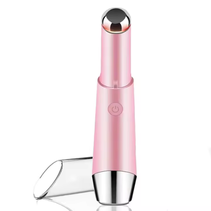 Herramienta de Cuidado de la Piel Facial Portátil para Piel Normal Instrumento de Masaje Ocular Recargable con Luz de Color - 1