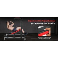 Estación de inmersión en torre, barra de tracción para entrenamiento de gimnasio en casa, ejercicio de entrenamiento de fuerza Fiess de altura ajustable multifunción - details 5