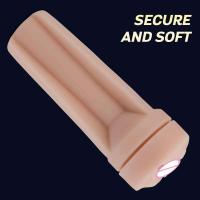 Masajeador estimulante suave masculino, masturbador estirable de silicona, taza de masturbación, Juguetes sexuales para hombres al por mayor - details 4