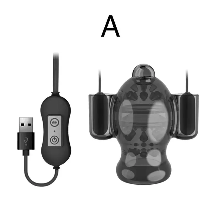 Juguetes para hombres masturbador masculino retraso duradero entrenador productos sexuales glande vibrador para hombre - 1