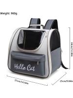 Mochila para Gatos, Mochila Cápsula Espacio para Mascotas,Mochila Transportín Gato Bien Ventilado,Bolsa portátil - details 0