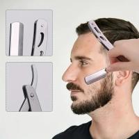 Soporte de Afeitadora Multicolor de Acero Inoxidable Duradero, Elegante para Afeitado de Barba de Hombre Accesorios de Cabello - details 6