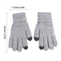 Guantes Jacquard de invierno para mujer, guantes cálidos para ciclismo, correr, conducir, senderismo - details 2