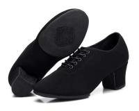 Zapatillas de ballet para mujer y niña, lona elástica para adultos y adolescentes - details 5