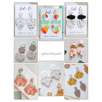 Cortadores de arcilla polimérica para fabricación de joyas, juego de moldes de cerámica de Navidad, Mini accesorios de diseñador, suministros de bricolaje, herramientas - details 2