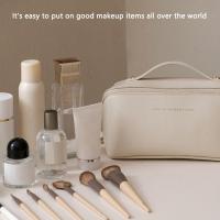 Organizador de artículos de tocador de gran capacidad, bolsa de cosméticos multifunción, estuche de almacenamiento, bolsa de maquillaje, organizador de viaje - details 6