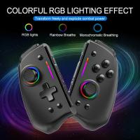 Lámpara de meteororo con mango de juego inalámbrico, 8 colores para Switch / Lite / oled, con funciones programables y vibrantes - details 10