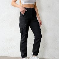 Pantalones Cargo de cintura alta para primavera y otoño con bolsillos Haruku para mujer, novedad en calidad coreana de los años 90 - details 2