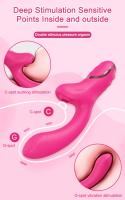 Vibrador de punto G para mujer, consolador estimulador al vacío, potente succionador de clítoris, Juguetes sexuales para adultos, 20 modos - details 3