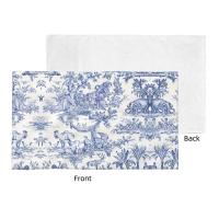 Toile De Jouy Toalla Algodón Francés Azul Marino Baño Ducha Deportes Yoga Toallas - details 26