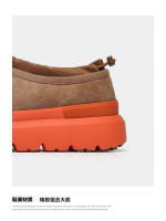 Nuevas botas de nieve gruesas y apiladas con suela gruesa para parejas masculinas y femeninas - details 5