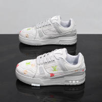 Novedad de verano para hombre, zapatillas deportivas informales versátiles a la moda para parejas, zapatos de lona bordados para papá S91 - details 3