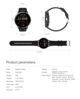 Reloj inteligente Deportivo Multifunción Para Hombres, Resistente Al Agua, Con Pantalla Táctil Completa Para Andro - details 11