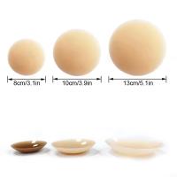 Cubierta de silicona opaca reutilizable para pezones, empanadas invisibles autoadhesivas para senos, sujetador adhesivo Invisible, pegatinas para el pecho, cinta para senos - details 0