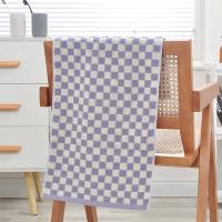 Toalla de Algodón Suave y Absorbente Diseño a Cuadros Multicolor Ideal para Cocina, Baño, Hotel - details 7