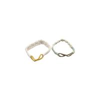 Diadema de margarita con cuerda trenzada, banda elástica para el cabello, estilo étnico, banda para el cabello de macramé, pañuelo para el cabello de mujer, bandana de ganchillo, diadema bohemia - details 7