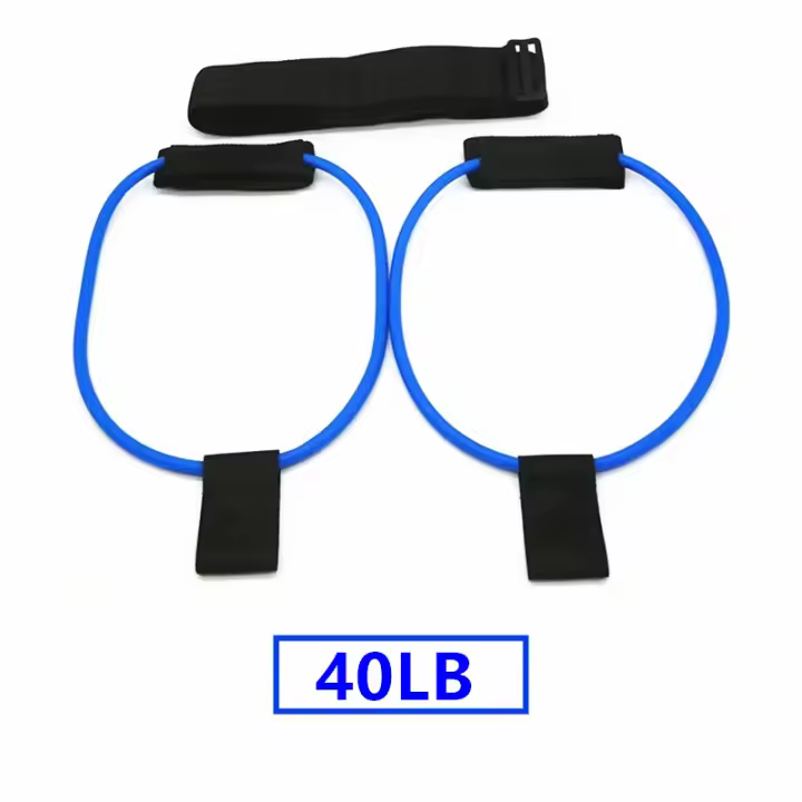 Bandas de Entrenamiento de Caña Elástica Entrenador de Bounce para Fortalecemento de Piernas y Agilidad Cinturón de Cintura Ajustable Deportes y Salud - 1