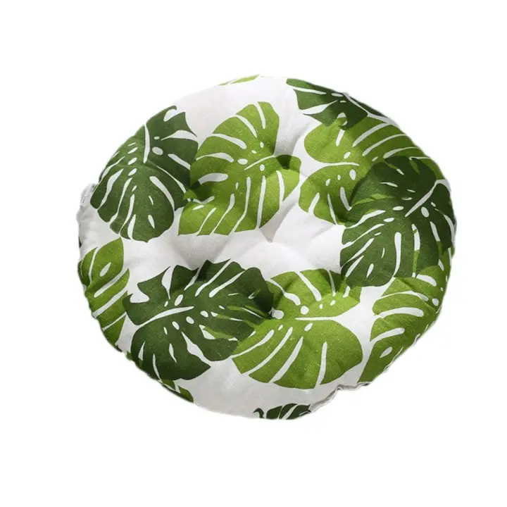 Cojín de lino grueso para SILLA, suave y redondo tatami, algodón, Relante, uso en el aula, 40cm - 1