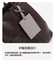Bolso de mano de cuero suave, nuevo bolso de hombro de gran capacidad para estudiantes universitarios que viajan, bolso de nicho con textura. - details 8