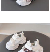Zapatillas deportivas lindas de doble red para niños, nuevas zapatillas de dibujos animados para niñas, zapatos transpirables para papá para niños - details 8