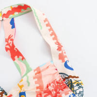TRAFZA-Conjunto de 2 piezas para mujer, minitop con tirantes y botones estampados, sin mangas, Espalda descubierta, Falda Midi elegante de cintura alta para playa - details 33