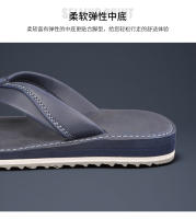 Chanclas de hombre, zapatillas de exterior de alta gama para hombre, sandalias de playa informales antideslizantes, no malolientes, de verano - details 5