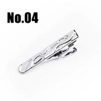 Nuevo Clips para corbata clásicos simples de 4cm, accesorios de Pin diario de Metal para hombre, regalo - details 6
