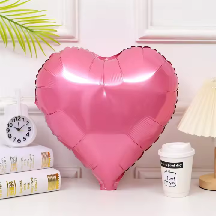 50 globos inflables de corazón - 1